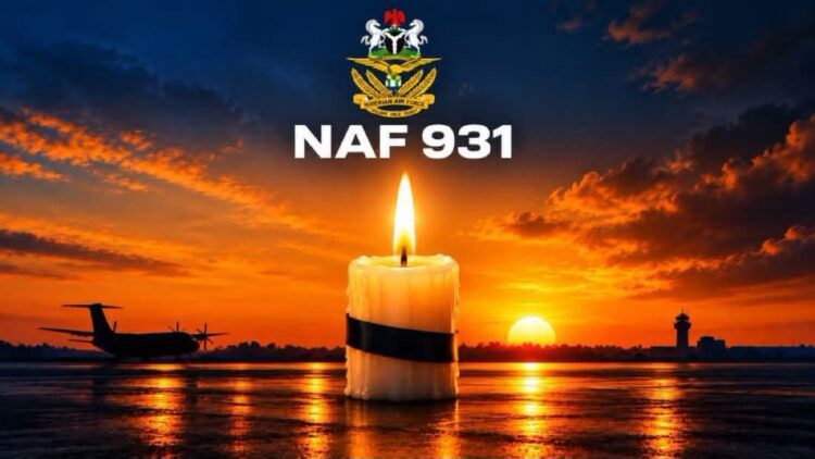 NAF MOURNS 25 LIVES LOST IN NAF 931 AIRCRAFT ACCIDENT