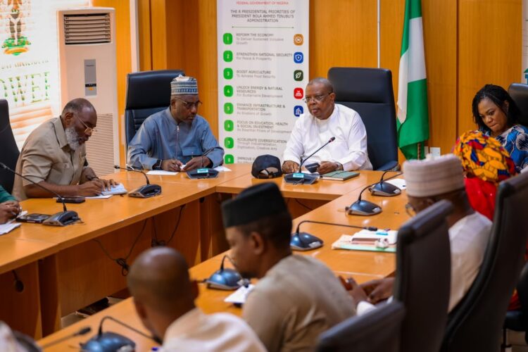 Tegbe holds inaugural Power Sector Anti-Vandalism Meeting with Key Security and Government Agencies